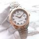 Knockoff Rolex Datejust II 41mm 2-Tone Rose gold White Roman Dial Watch (2)_th.jpg